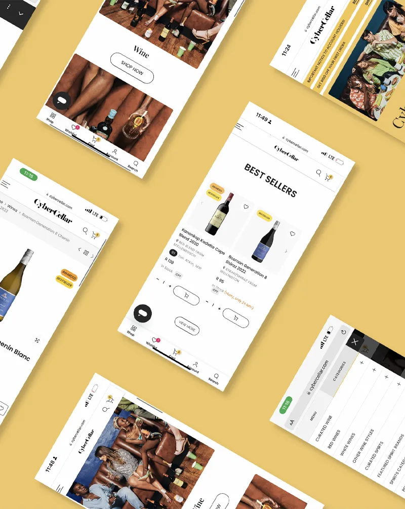Web design Cape Town Shopify online store design